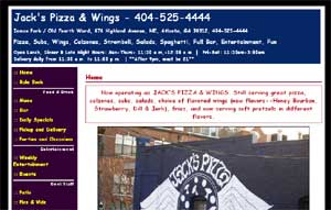 Jack's Pizza & Wings, Old Fourth Ward, Atlanta 